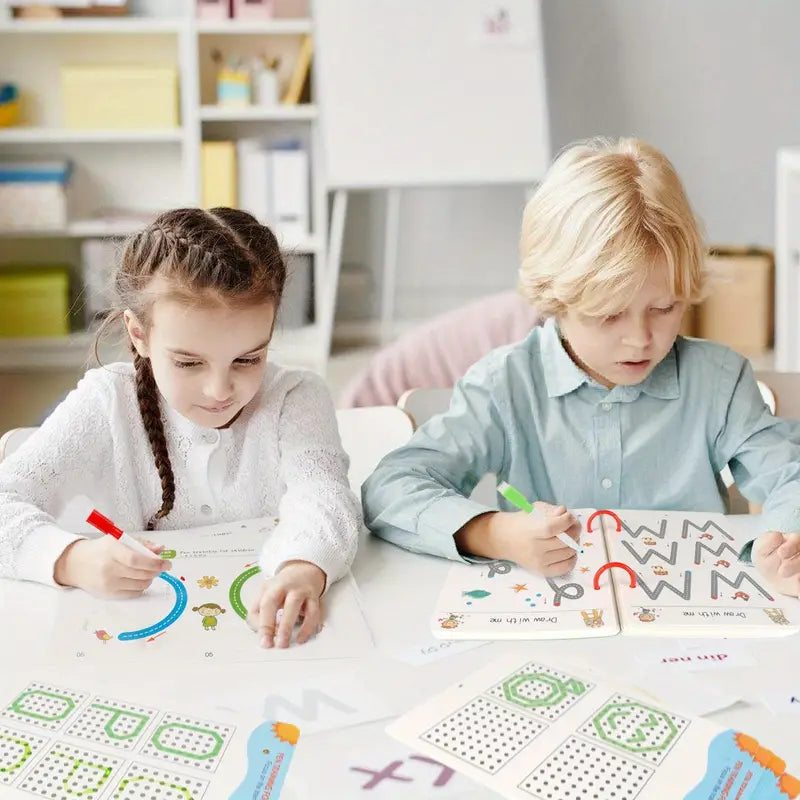 Cuaderno Mágico Reutilizable! Convierte el Aprendizaje en una Aventura