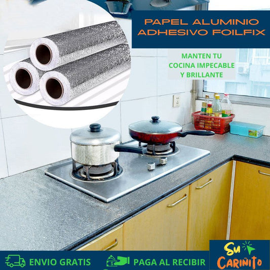 PAPEL ALUMINIO ADHESIVO FOILFIX