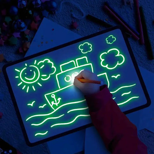 Pizarra de Dibujo Mágico Luz LED